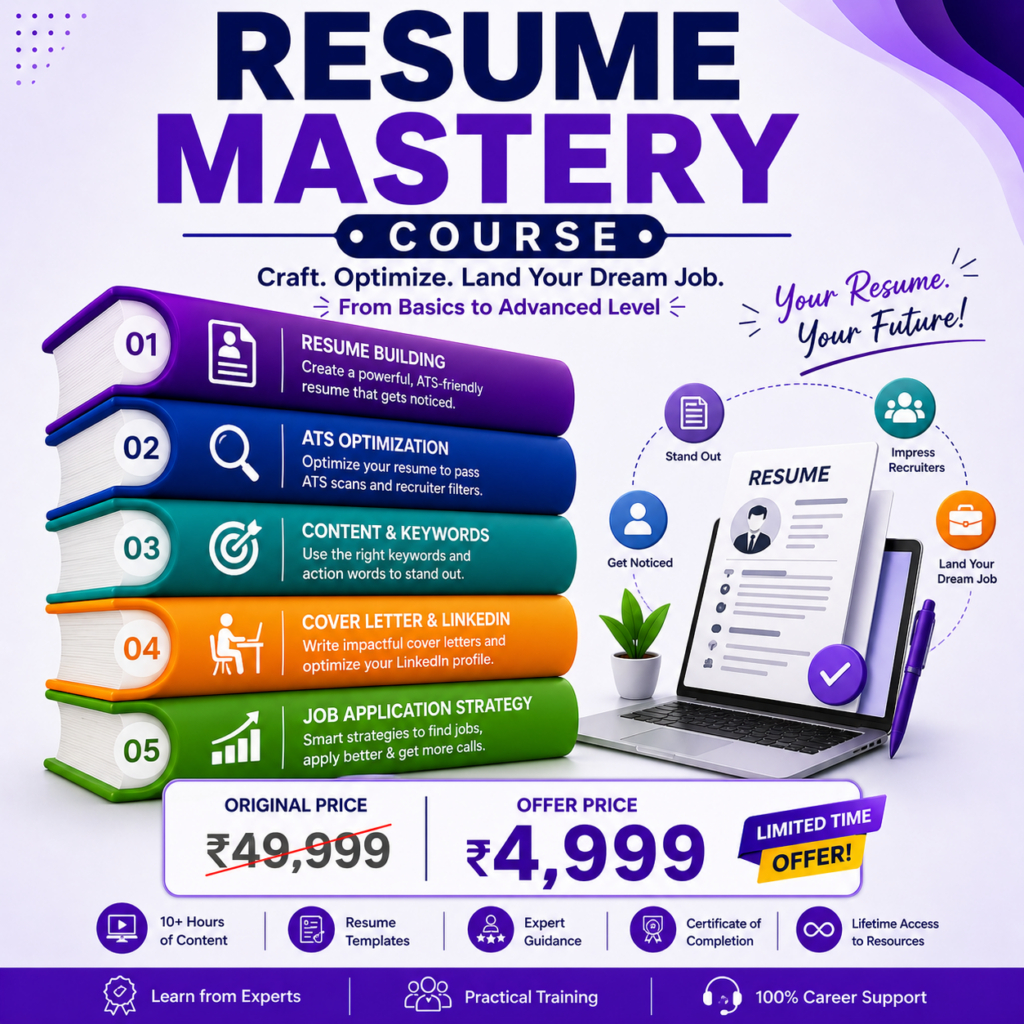 Resume Mastery Course